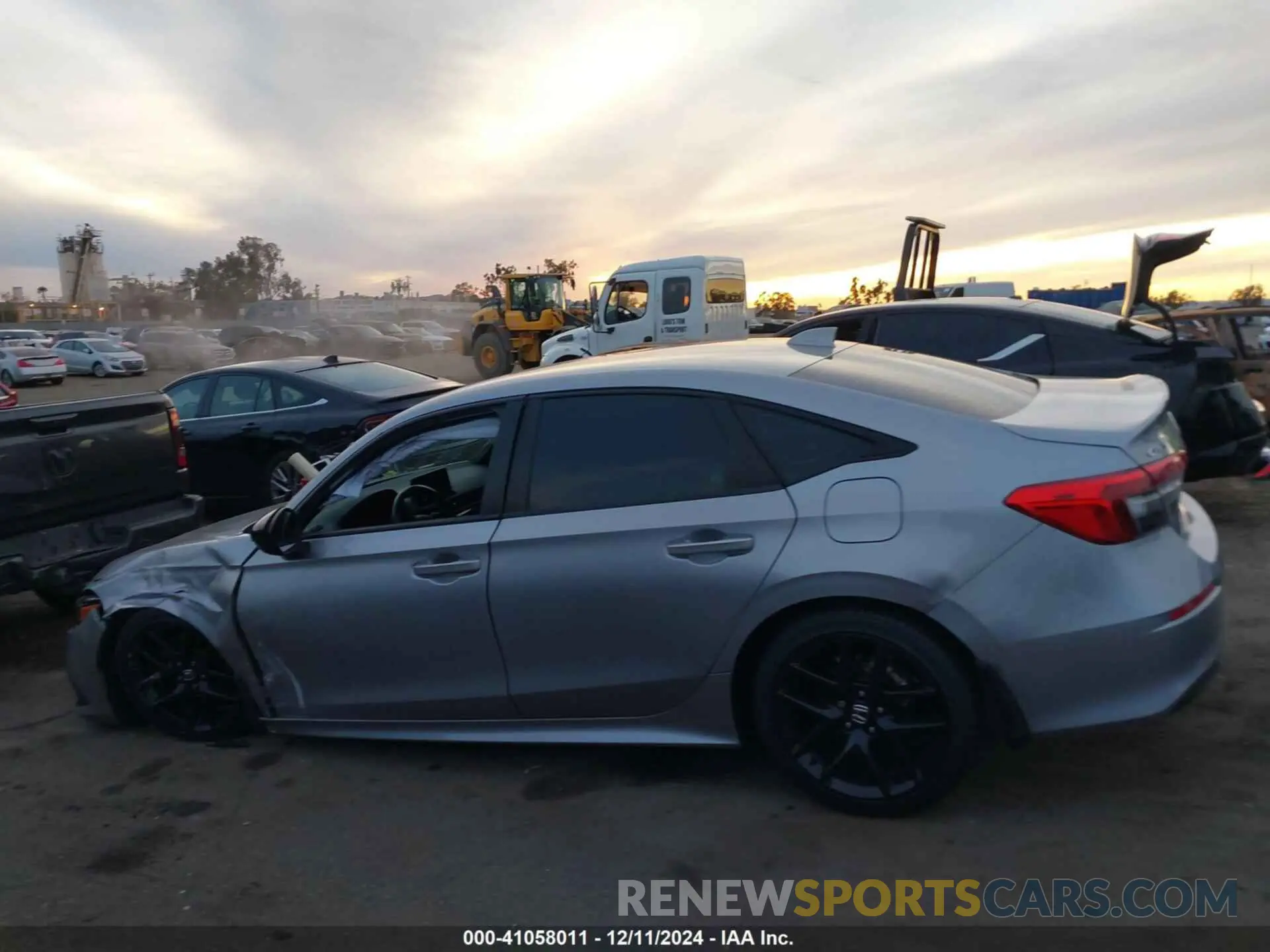 14 fotografías del automóvil dañado 2HGFE2F5XNH539143 HONDA CIVIC 2022
