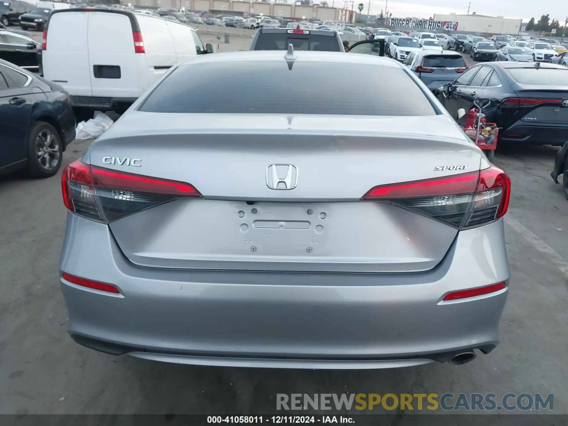 16 fotografías del automóvil dañado 2HGFE2F5XNH539143 HONDA CIVIC 2022