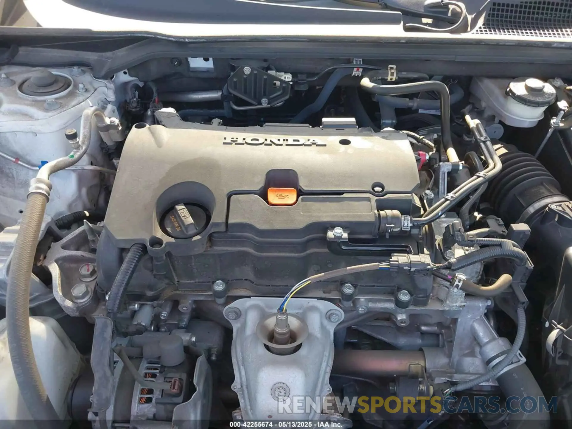 10 fotografías del automóvil dañado 2HGFE2F5XNH544875 HONDA CIVIC 2022