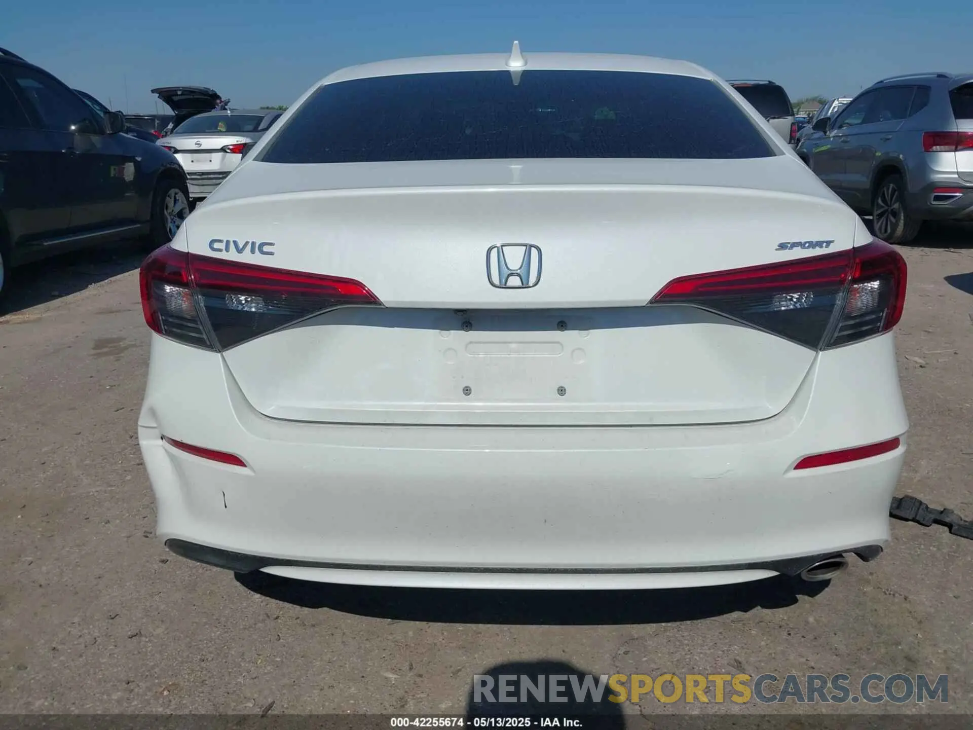 15 fotografías del automóvil dañado 2HGFE2F5XNH544875 HONDA CIVIC 2022