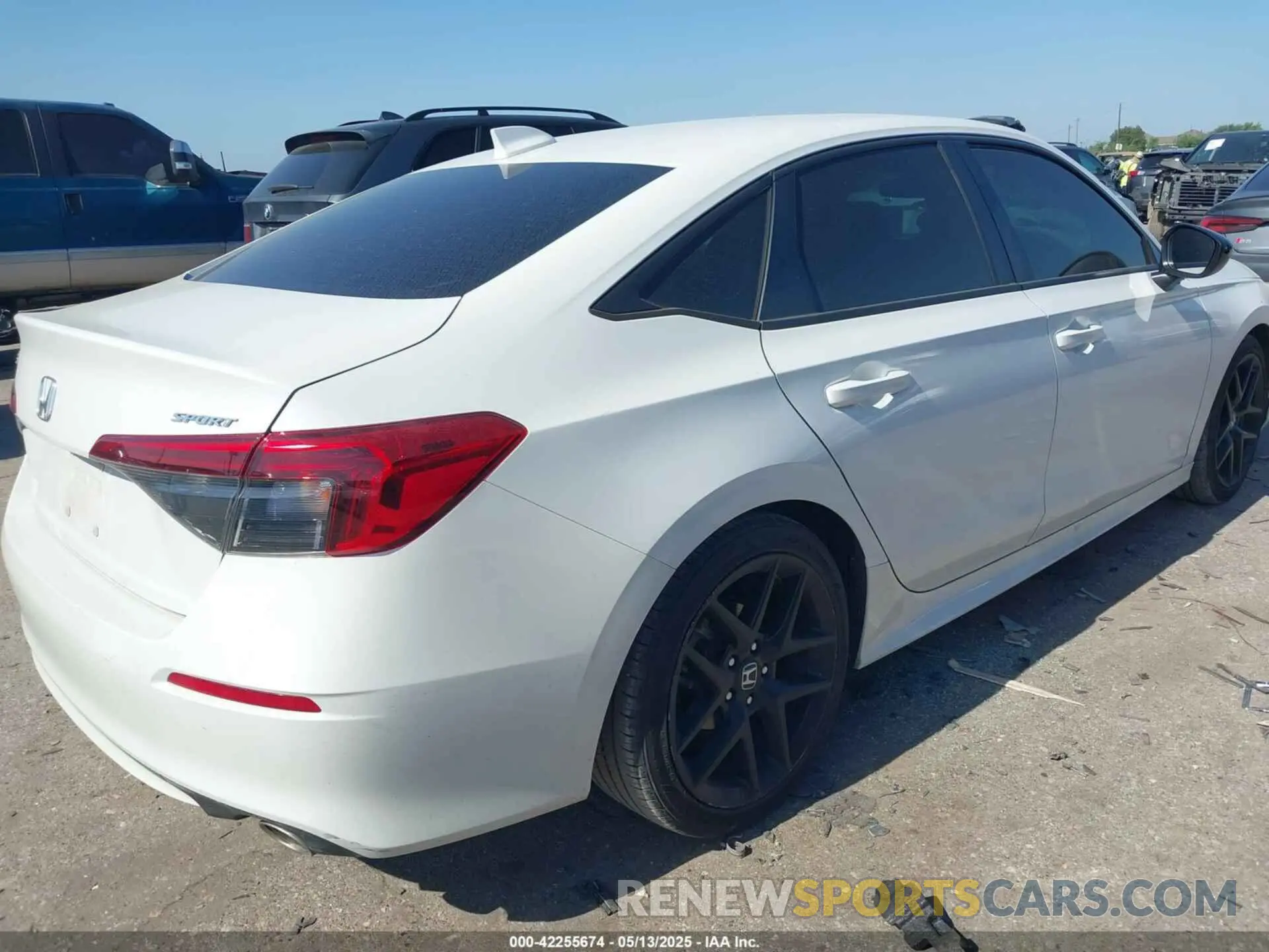 4 fotografías del automóvil dañado 2HGFE2F5XNH544875 HONDA CIVIC 2022