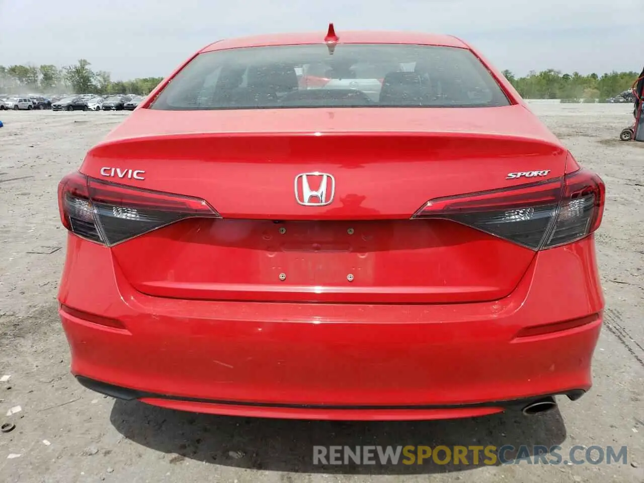 6 fotografías del automóvil dañado 2HGFE2F5XNH567914 HONDA CIVIC 2022