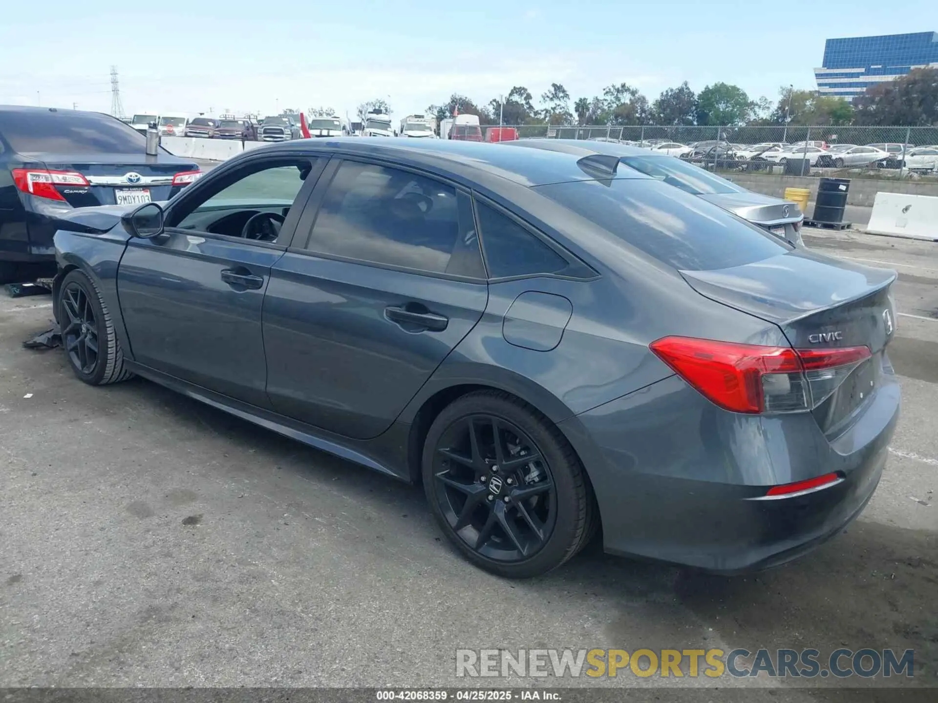 3 fotografías del automóvil dañado 2HGFE2F5XNH573972 HONDA CIVIC 2022