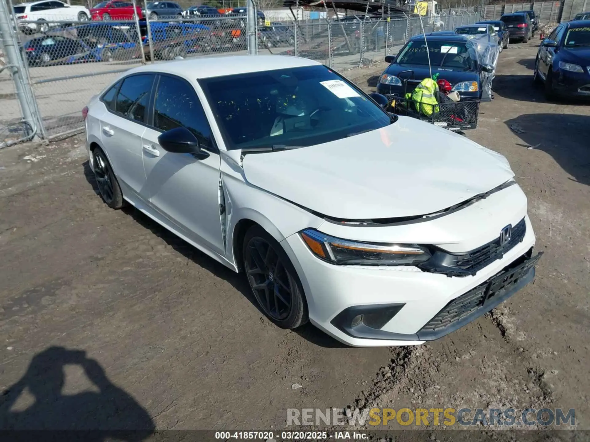 1 fotografías del automóvil dañado 2HGFE2F5XNH575494 HONDA CIVIC 2022