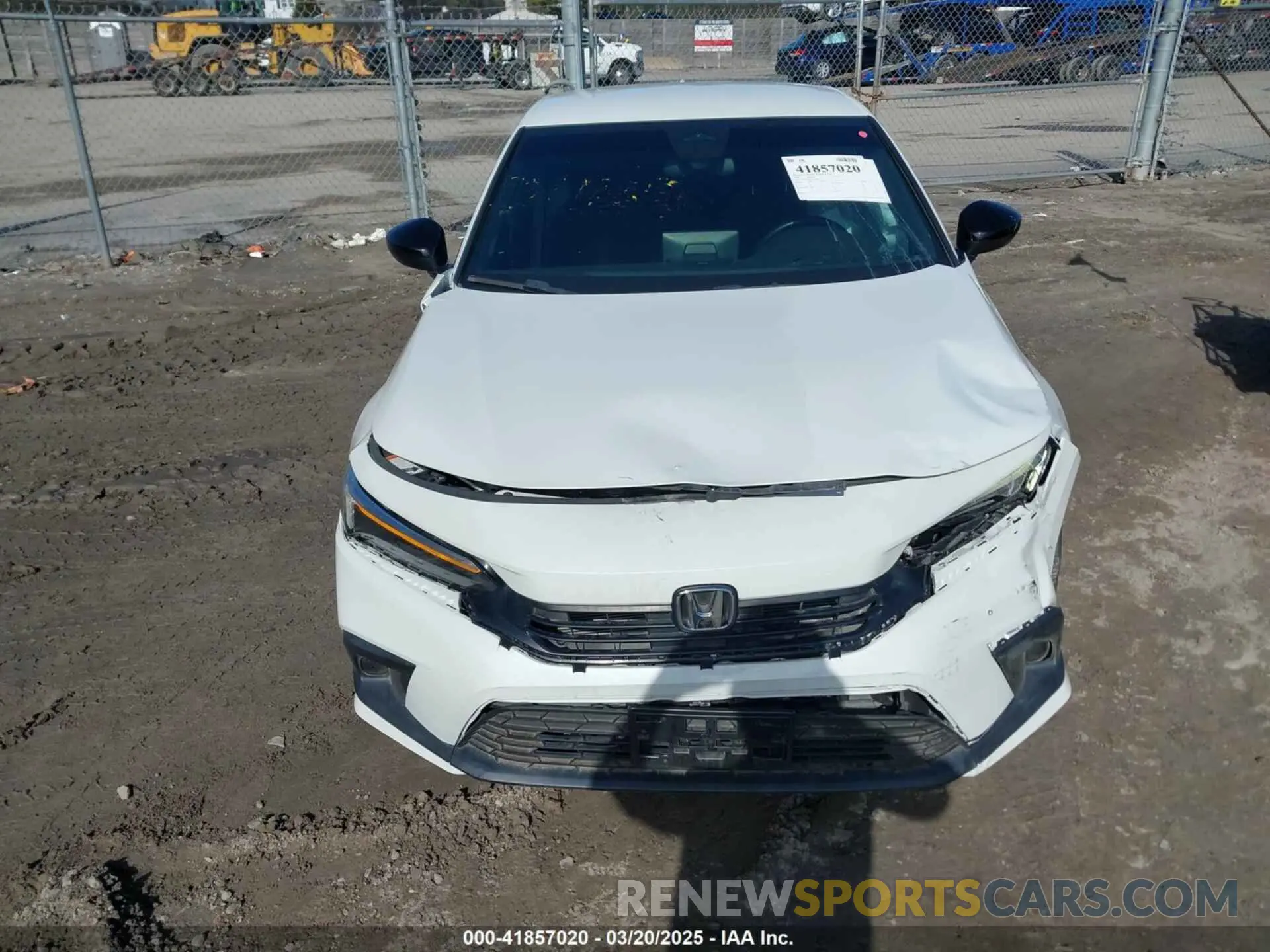 12 fotografías del automóvil dañado 2HGFE2F5XNH575494 HONDA CIVIC 2022