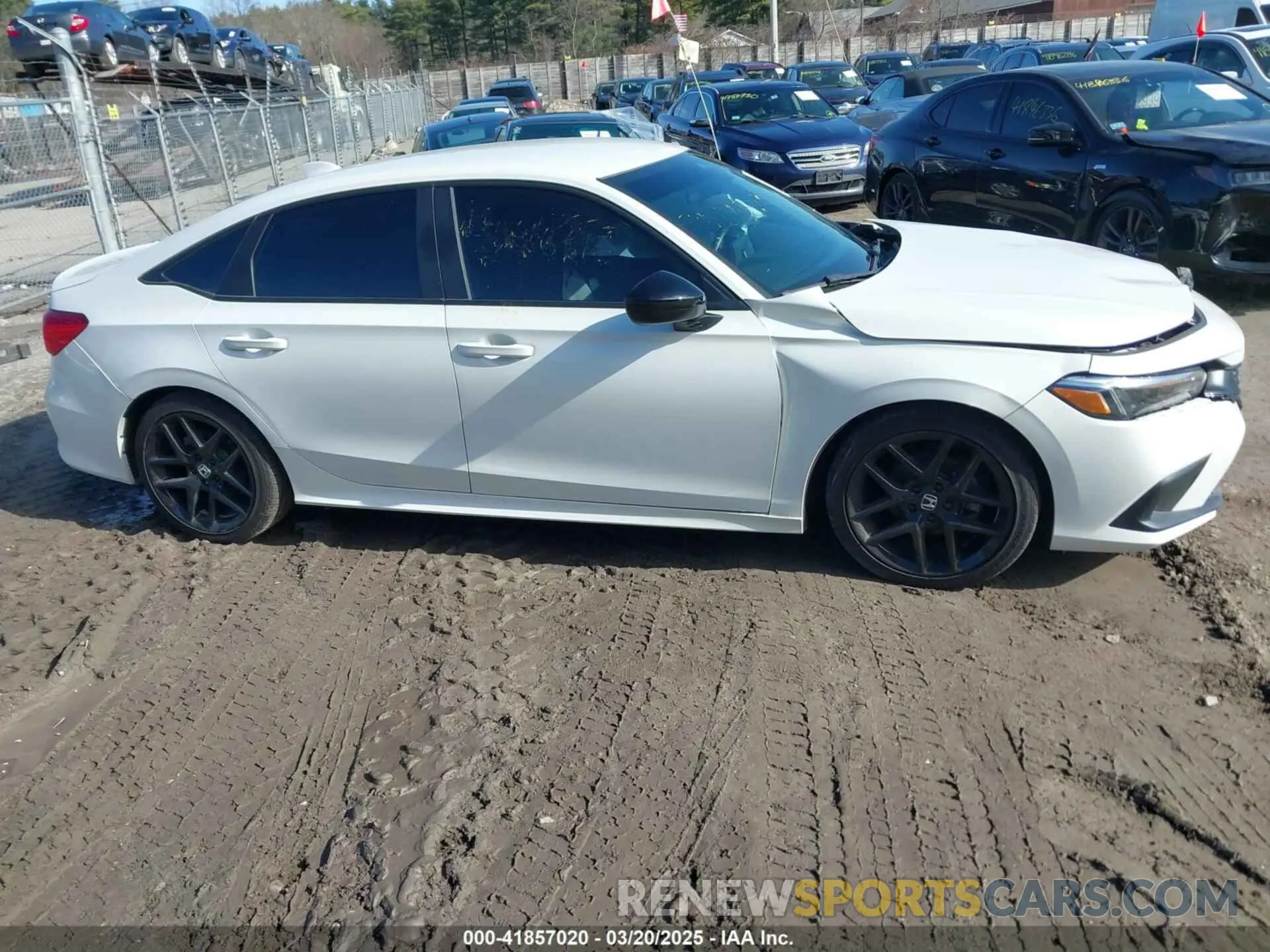 13 fotografías del automóvil dañado 2HGFE2F5XNH575494 HONDA CIVIC 2022