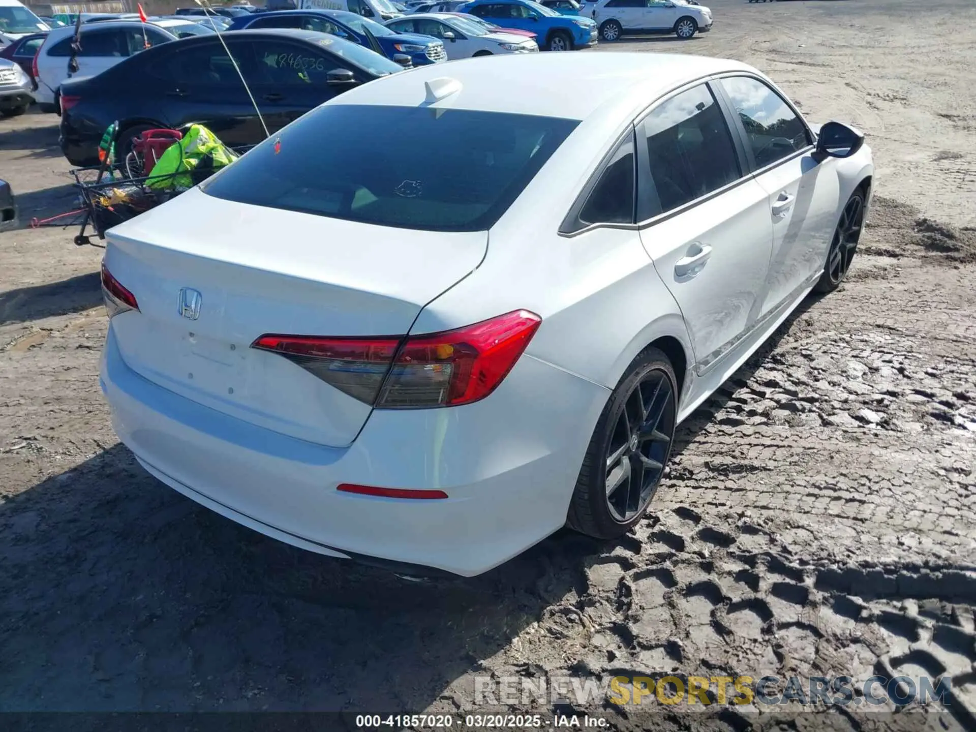 4 fotografías del automóvil dañado 2HGFE2F5XNH575494 HONDA CIVIC 2022