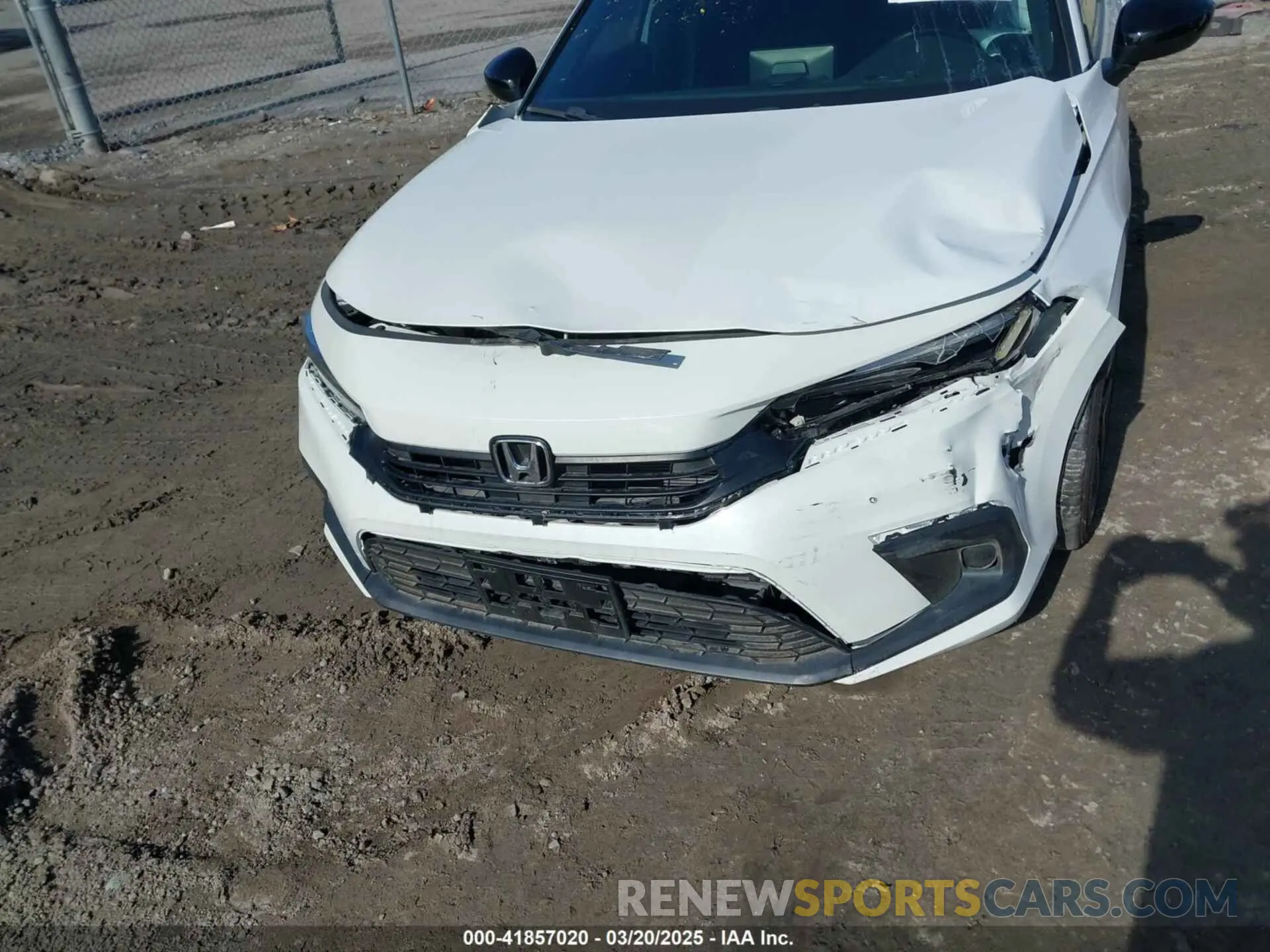 6 fotografías del automóvil dañado 2HGFE2F5XNH575494 HONDA CIVIC 2022