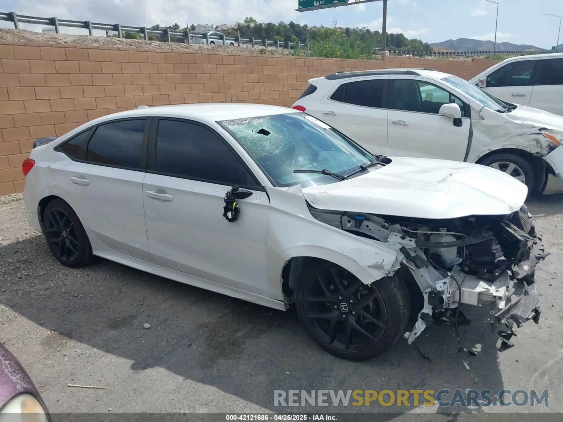 12 fotografías del automóvil dañado 2HGFE2F5XNH590187 HONDA CIVIC 2022