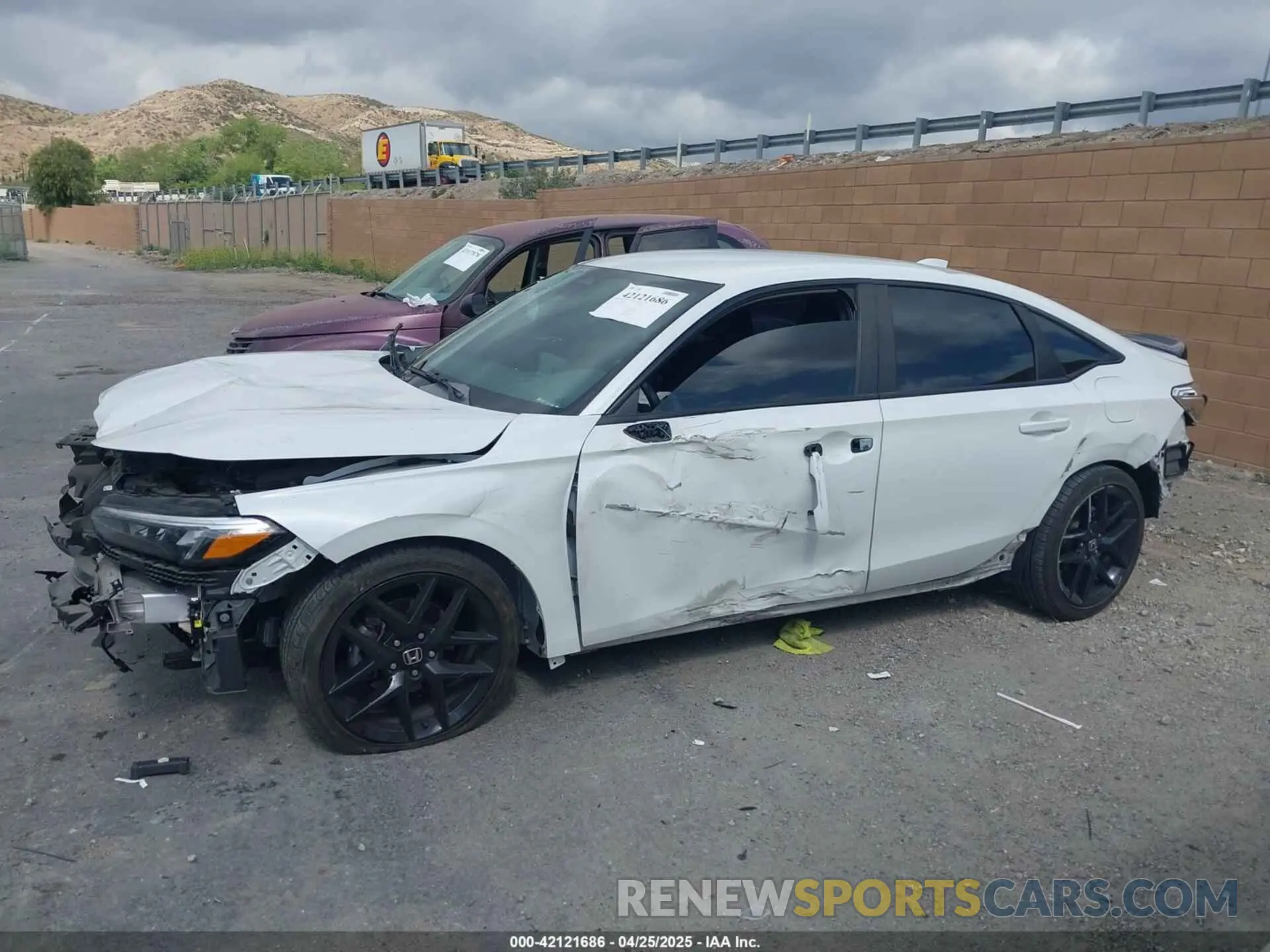 13 fotografías del automóvil dañado 2HGFE2F5XNH590187 HONDA CIVIC 2022