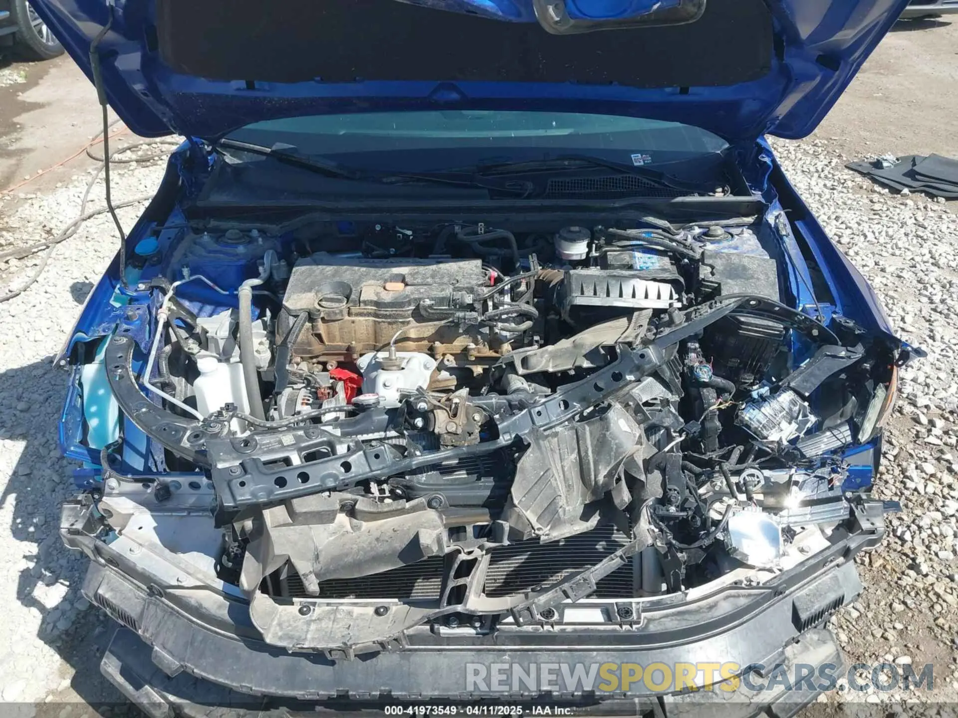 10 fotografías del automóvil dañado 2HGFE2F5XNH594658 HONDA CIVIC 2022