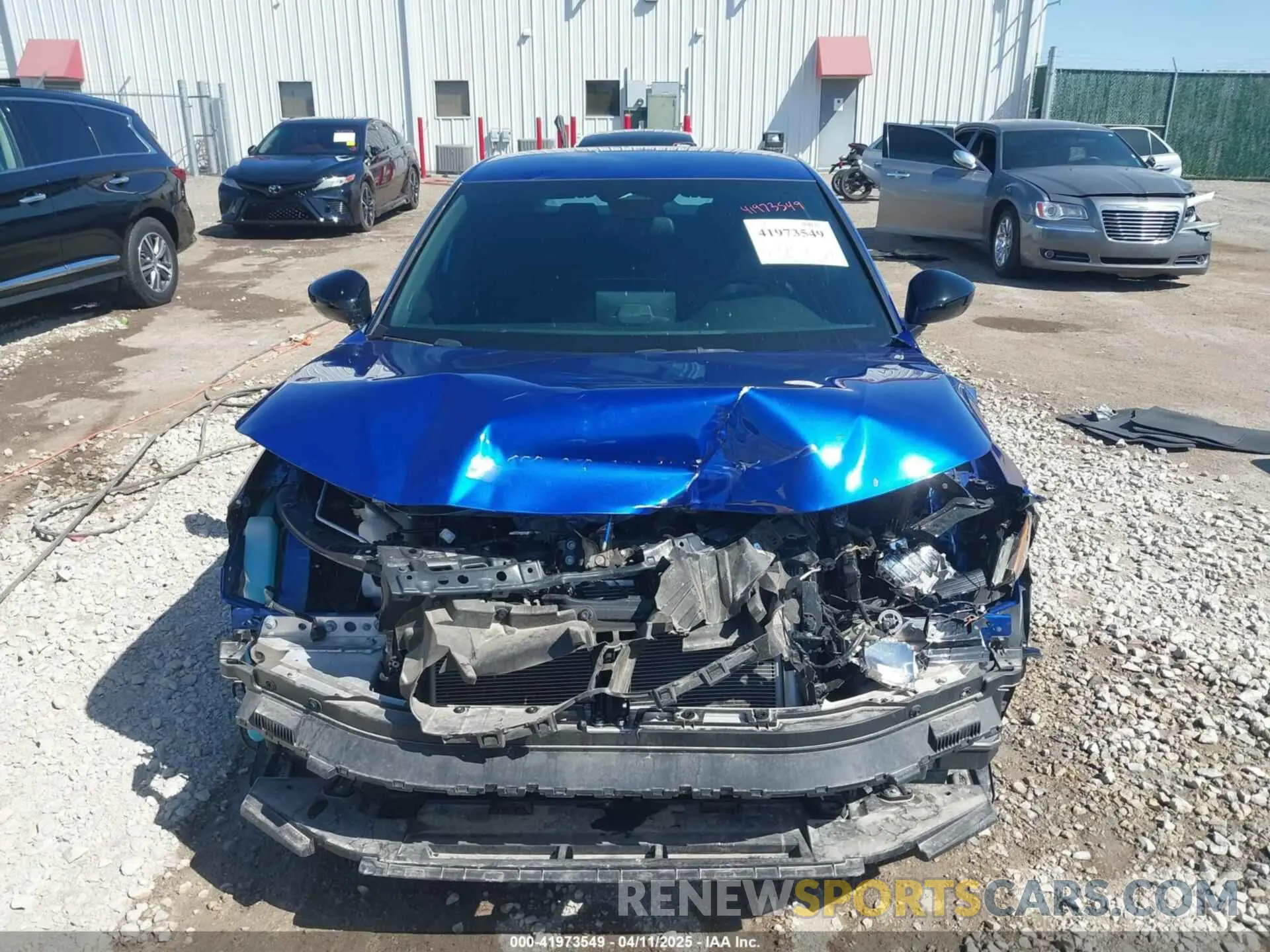 12 fotografías del automóvil dañado 2HGFE2F5XNH594658 HONDA CIVIC 2022