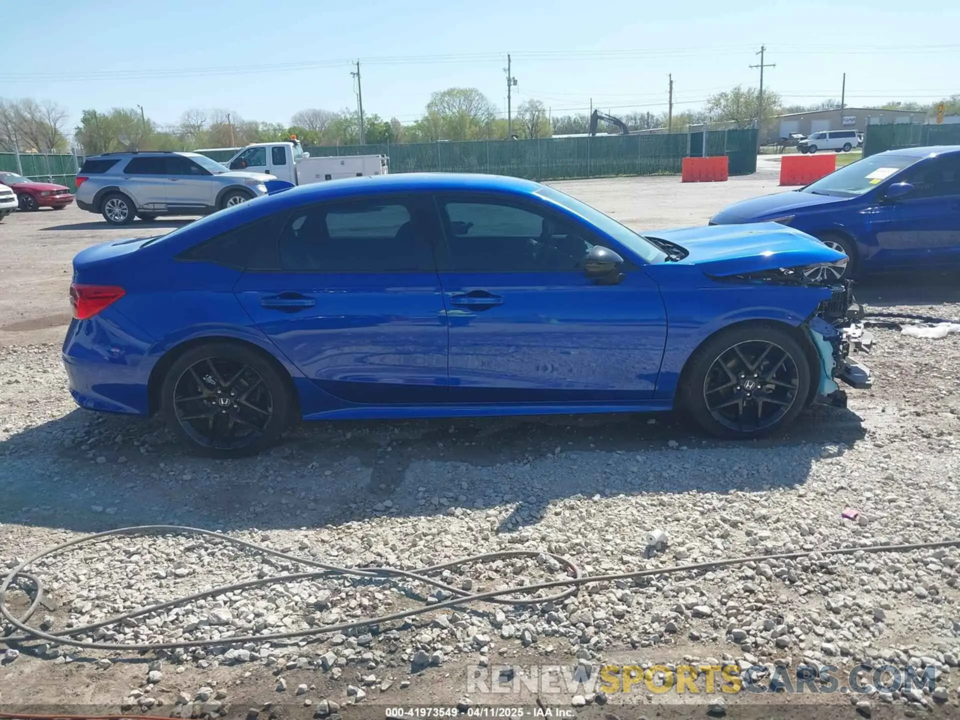13 fotografías del automóvil dañado 2HGFE2F5XNH594658 HONDA CIVIC 2022