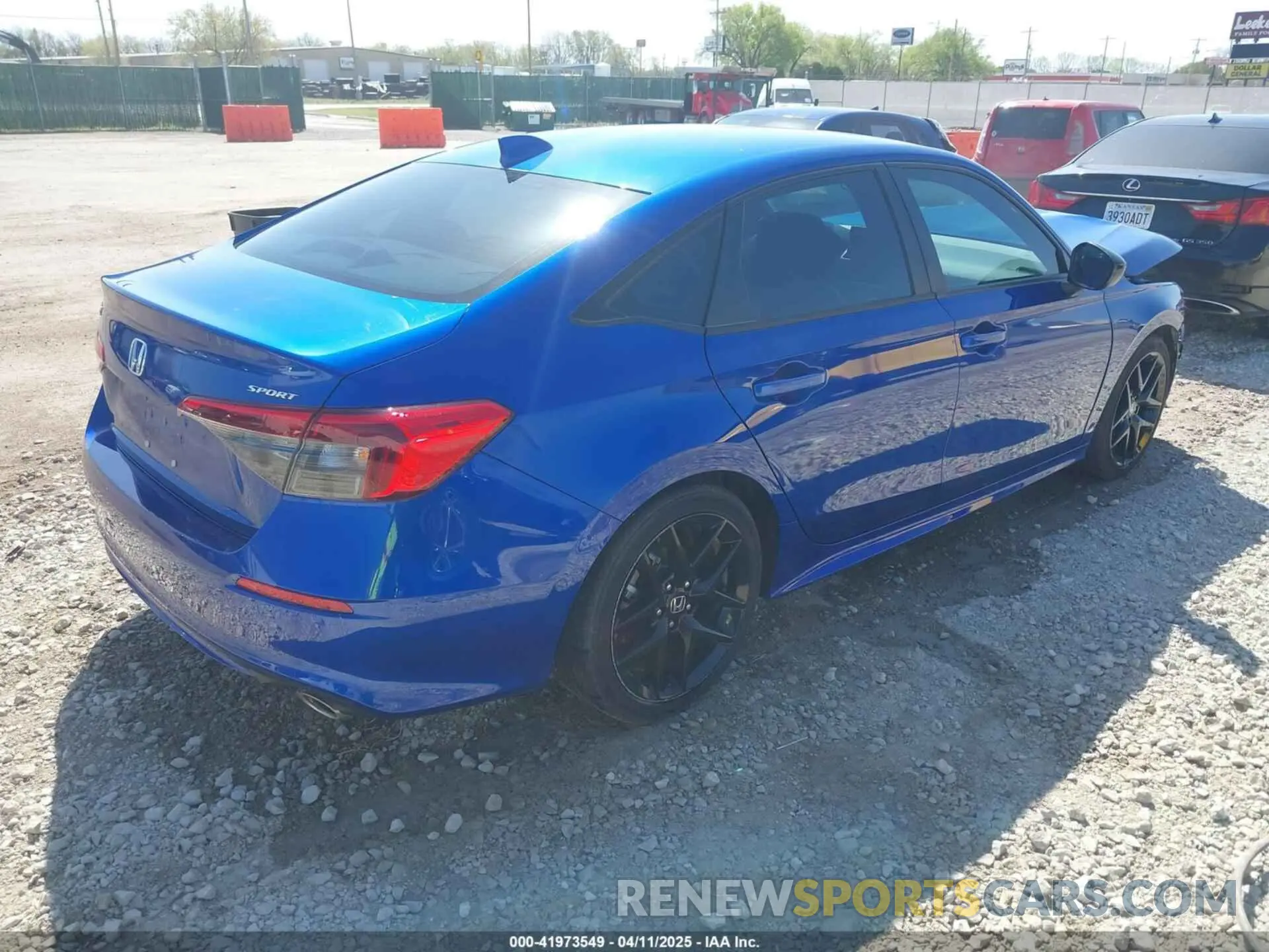 4 fotografías del automóvil dañado 2HGFE2F5XNH594658 HONDA CIVIC 2022