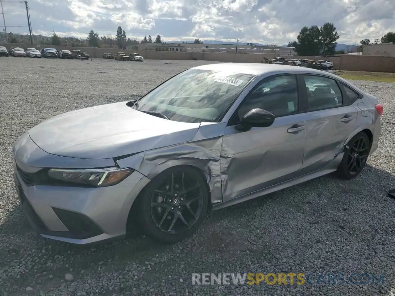 1 fotografías del automóvil dañado 2HGFE2F5XNH598841 HONDA CIVIC 2022