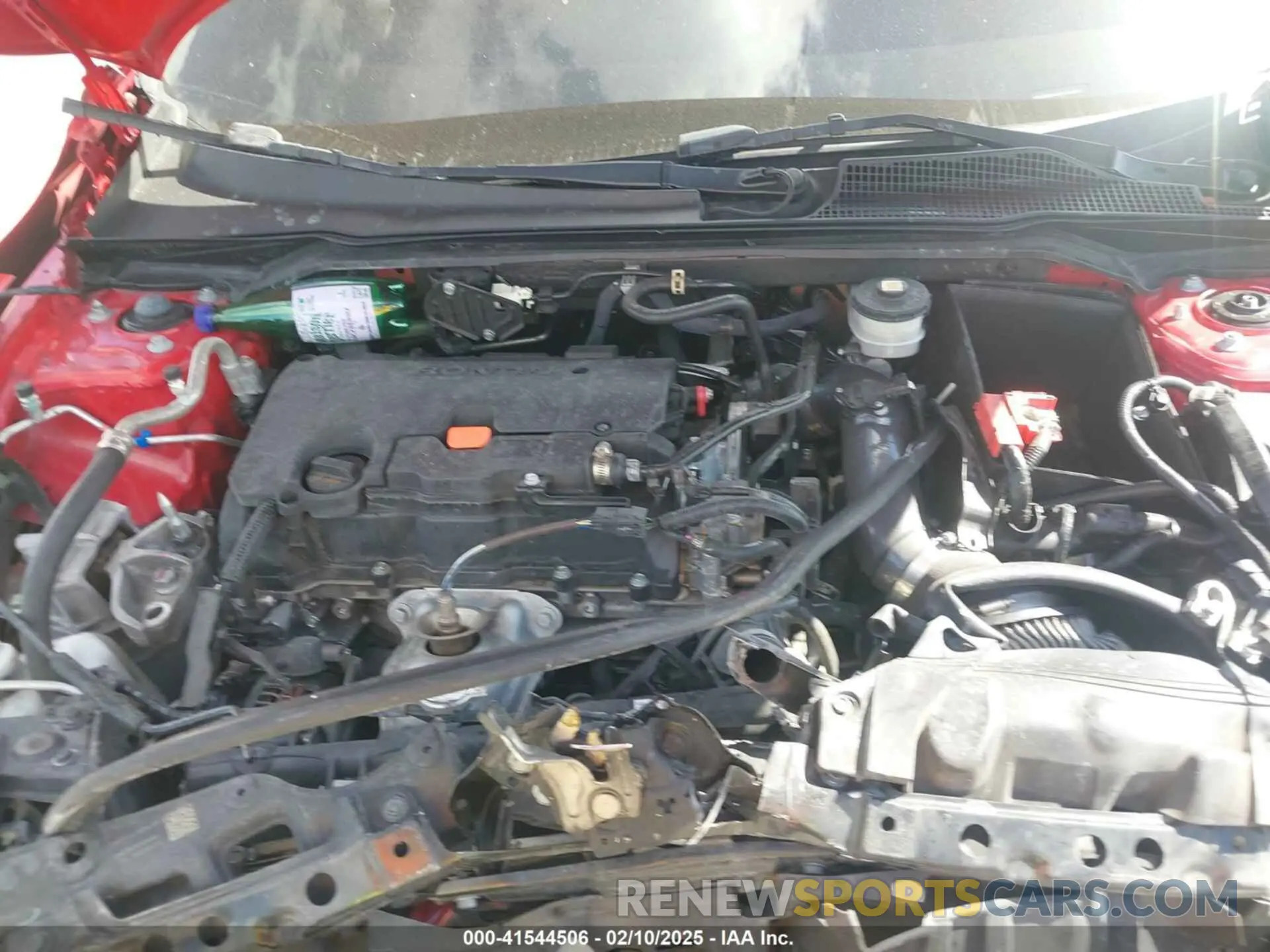 10 fotografías del automóvil dañado 2HGFE2F5XNH599343 HONDA CIVIC 2022