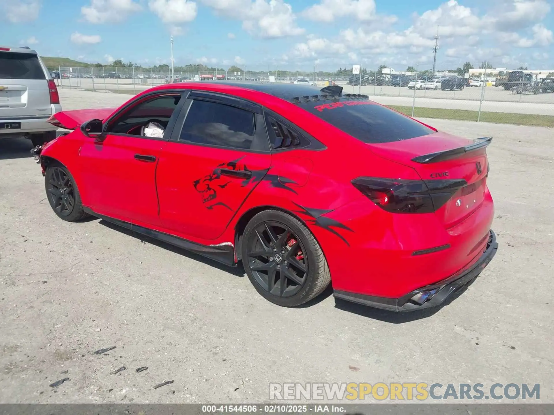 3 fotografías del automóvil dañado 2HGFE2F5XNH599343 HONDA CIVIC 2022