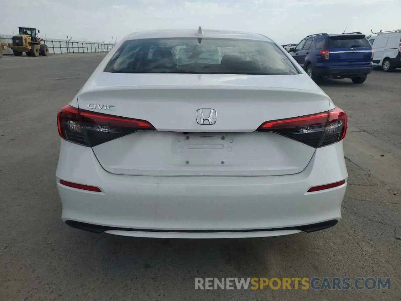 6 fotografías del automóvil dañado JHMFE1F70NX003709 HONDA CIVIC 2022