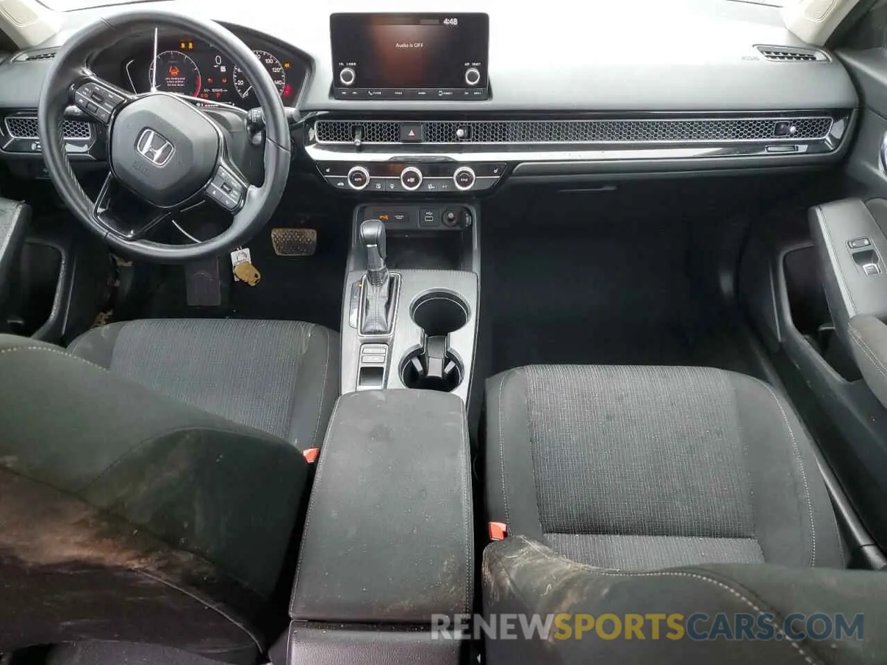 8 fotografías del automóvil dañado JHMFE1F71NX007803 HONDA CIVIC 2022