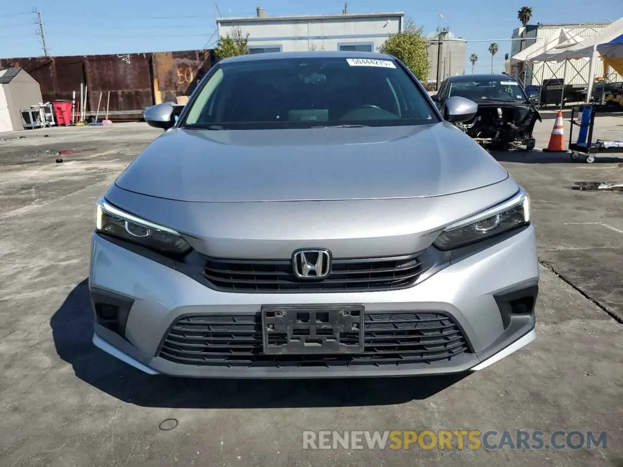 5 fotografías del automóvil dañado JHMFE1F72NX004683 HONDA CIVIC 2022