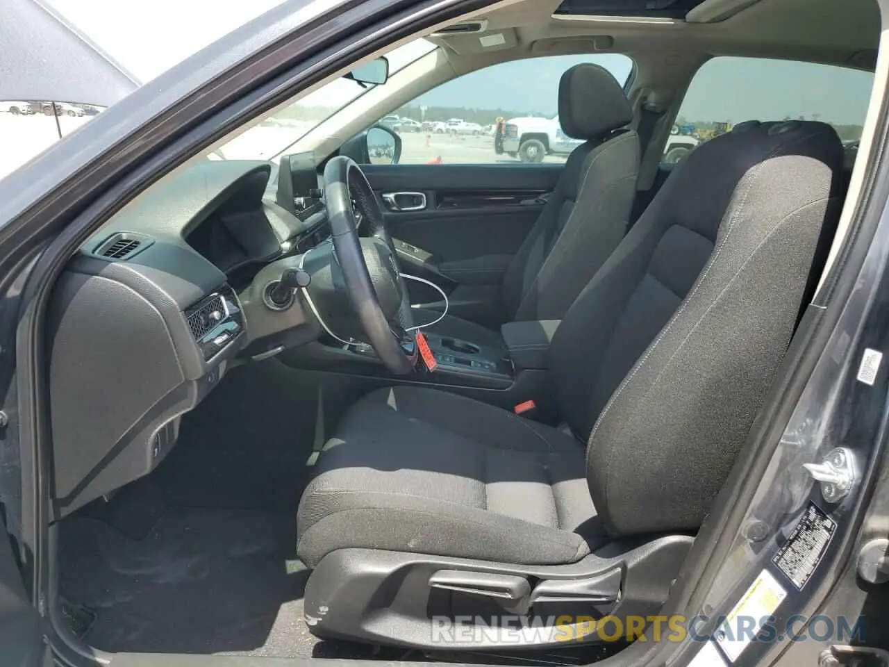 7 fotografías del automóvil dañado JHMFE1F72NX004828 HONDA CIVIC 2022
