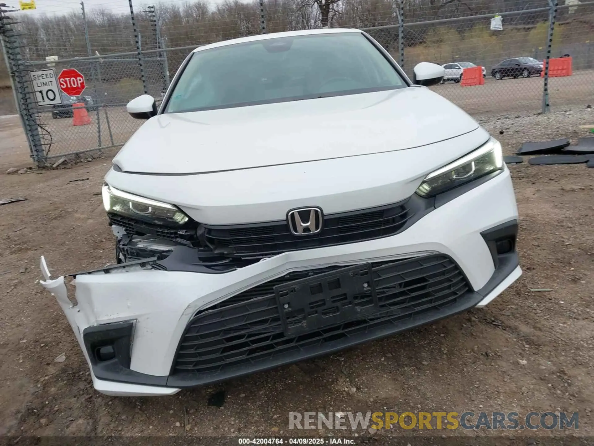 12 fotografías del automóvil dañado JHMFE1F72NX009592 HONDA CIVIC 2022