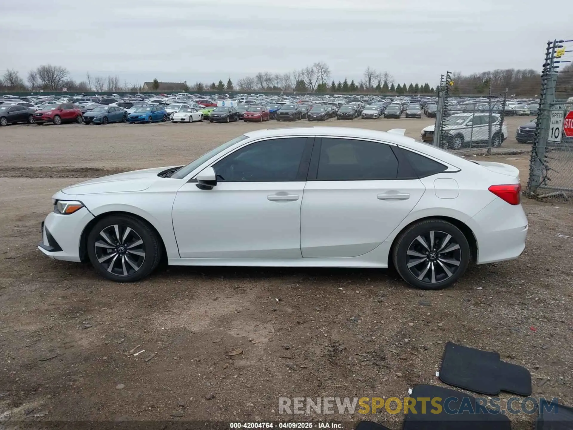 14 fotografías del automóvil dañado JHMFE1F72NX009592 HONDA CIVIC 2022