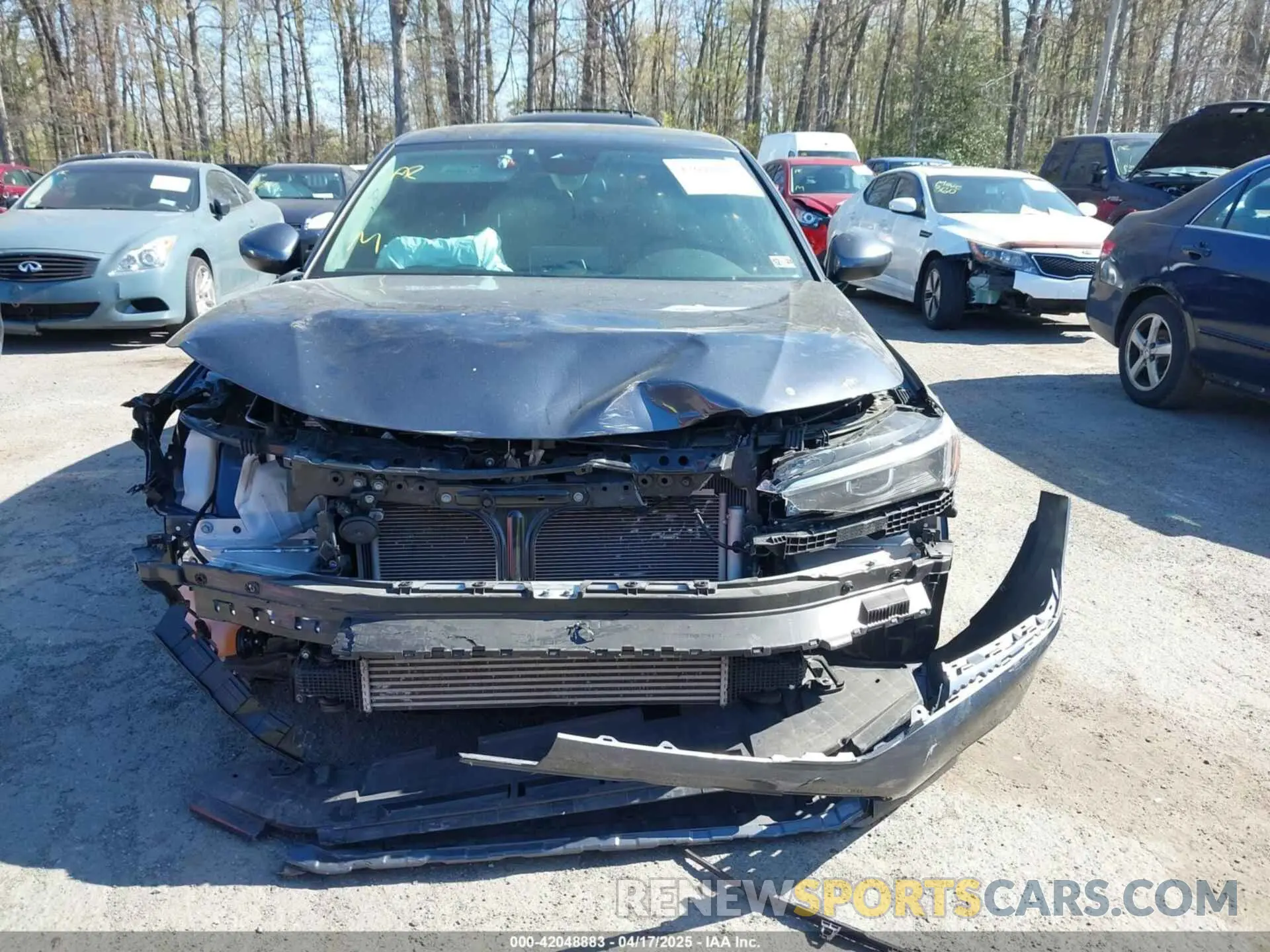 13 fotografías del automóvil dañado JHMFE1F72NX009608 HONDA CIVIC 2022