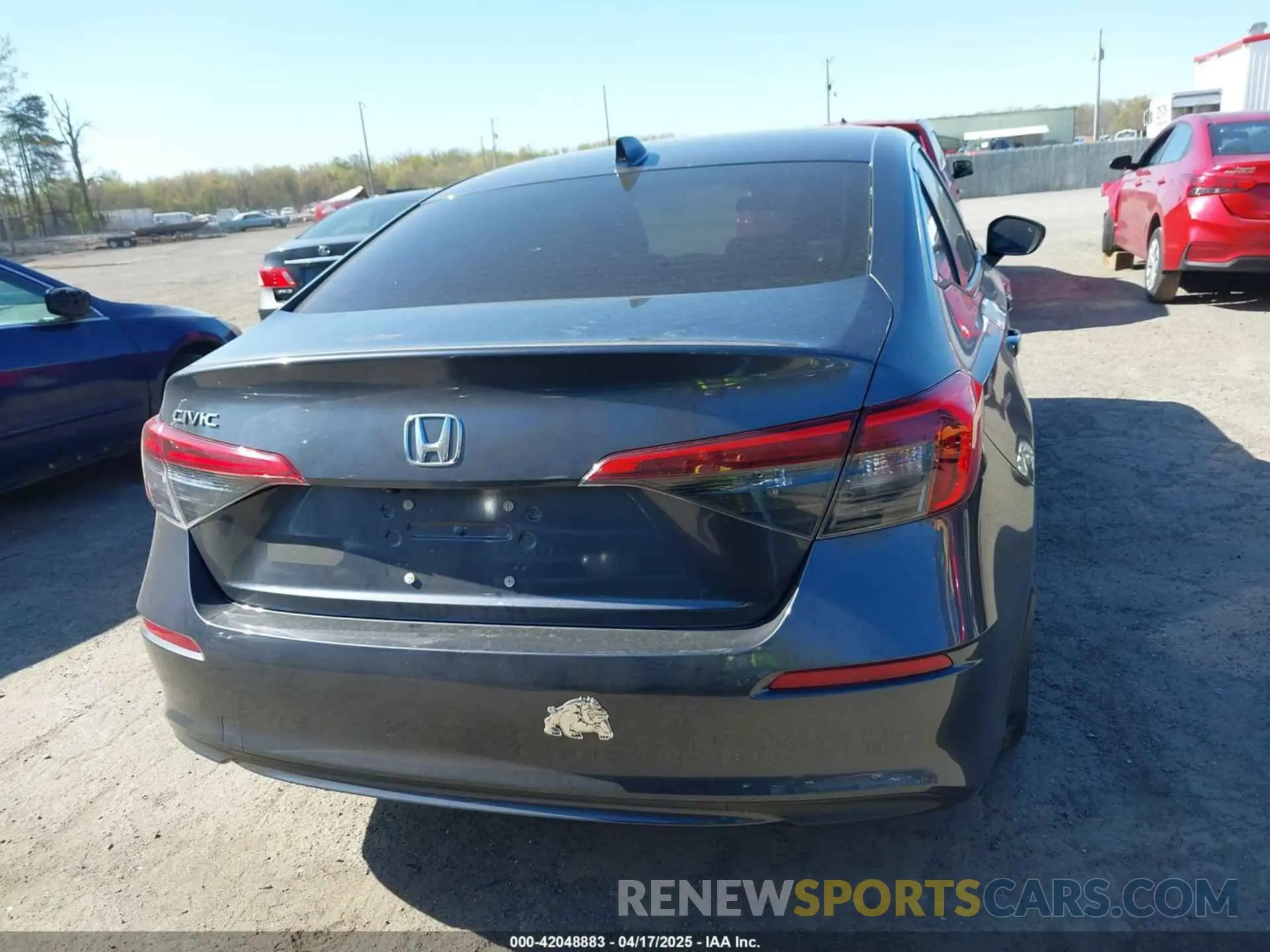 17 fotografías del automóvil dañado JHMFE1F72NX009608 HONDA CIVIC 2022