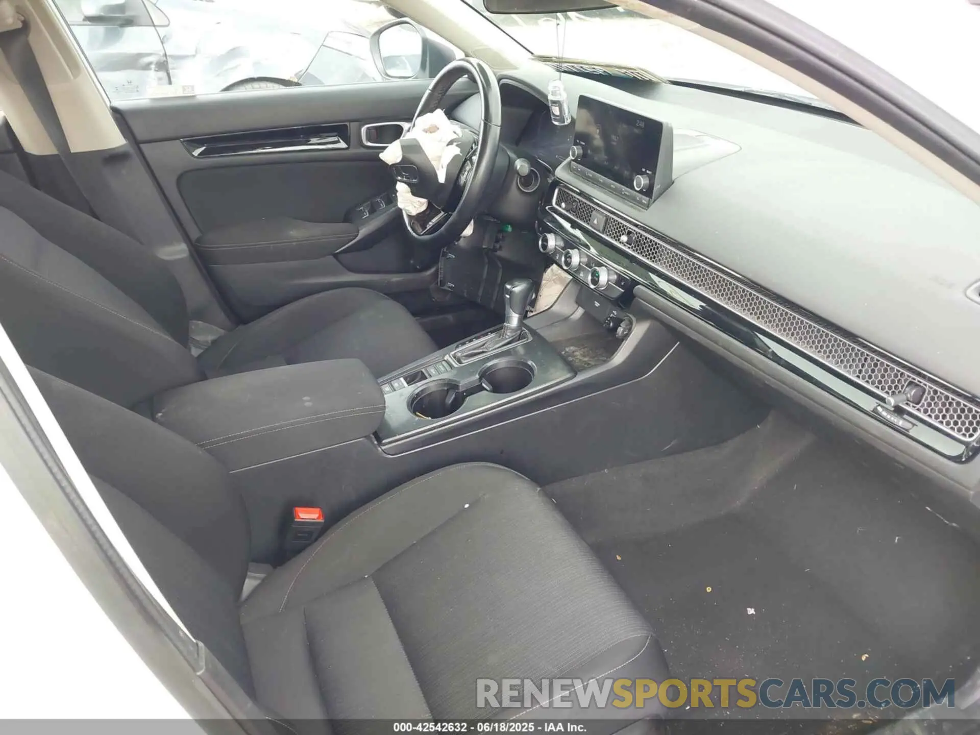 5 fotografías del automóvil dañado JHMFE1F74NX004751 HONDA CIVIC 2022
