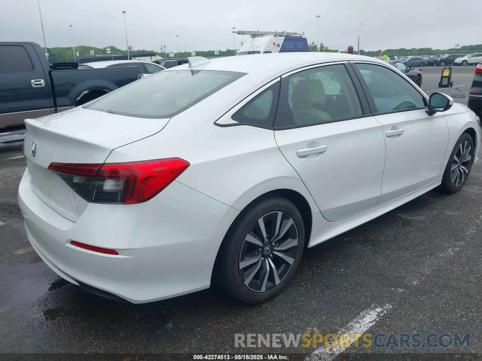 4 fotografías del automóvil dañado JHMFE1F75NX009666 HONDA CIVIC 2022
