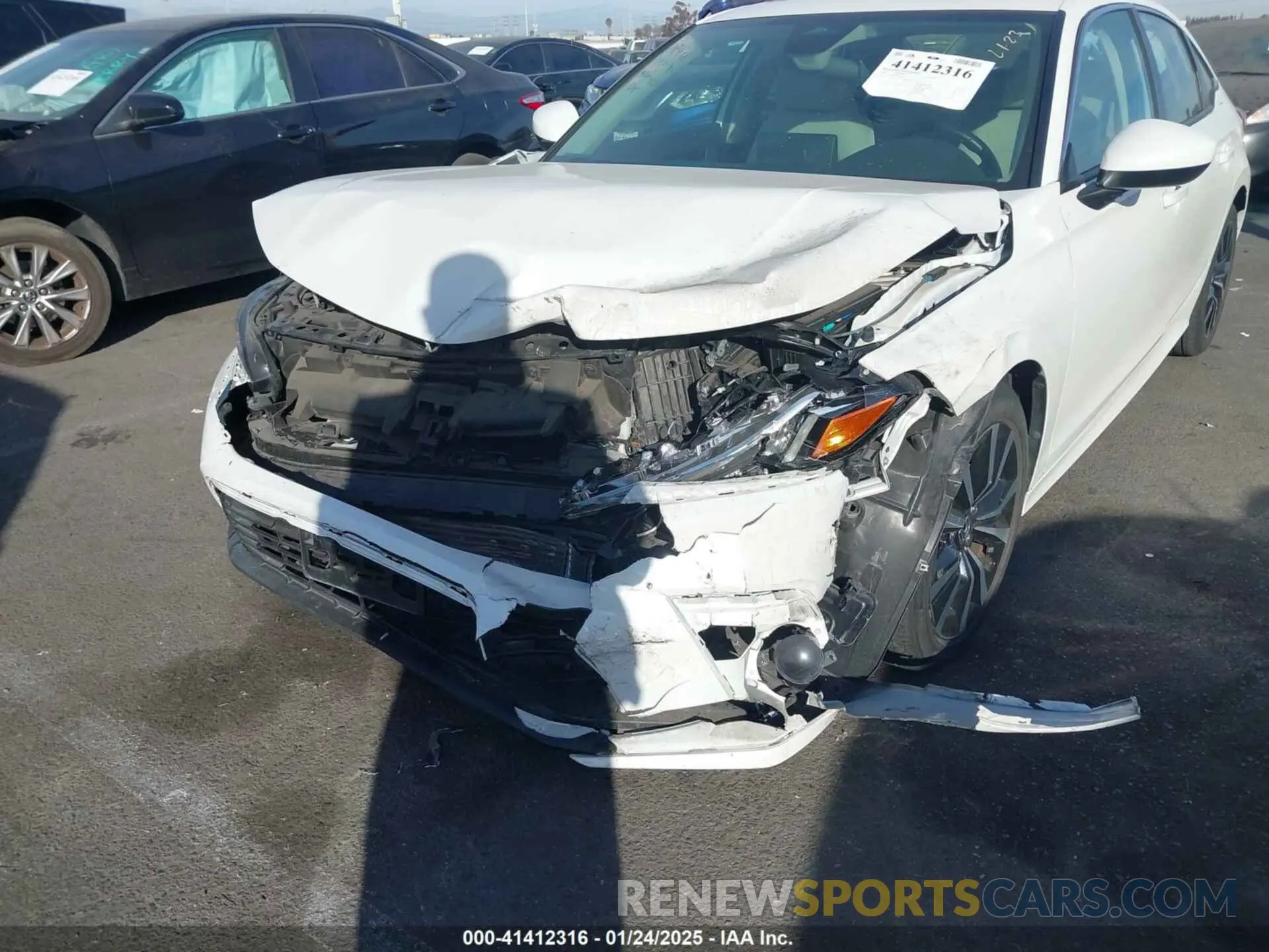 6 fotografías del automóvil dañado JHMFE1F77NX004274 HONDA CIVIC 2022