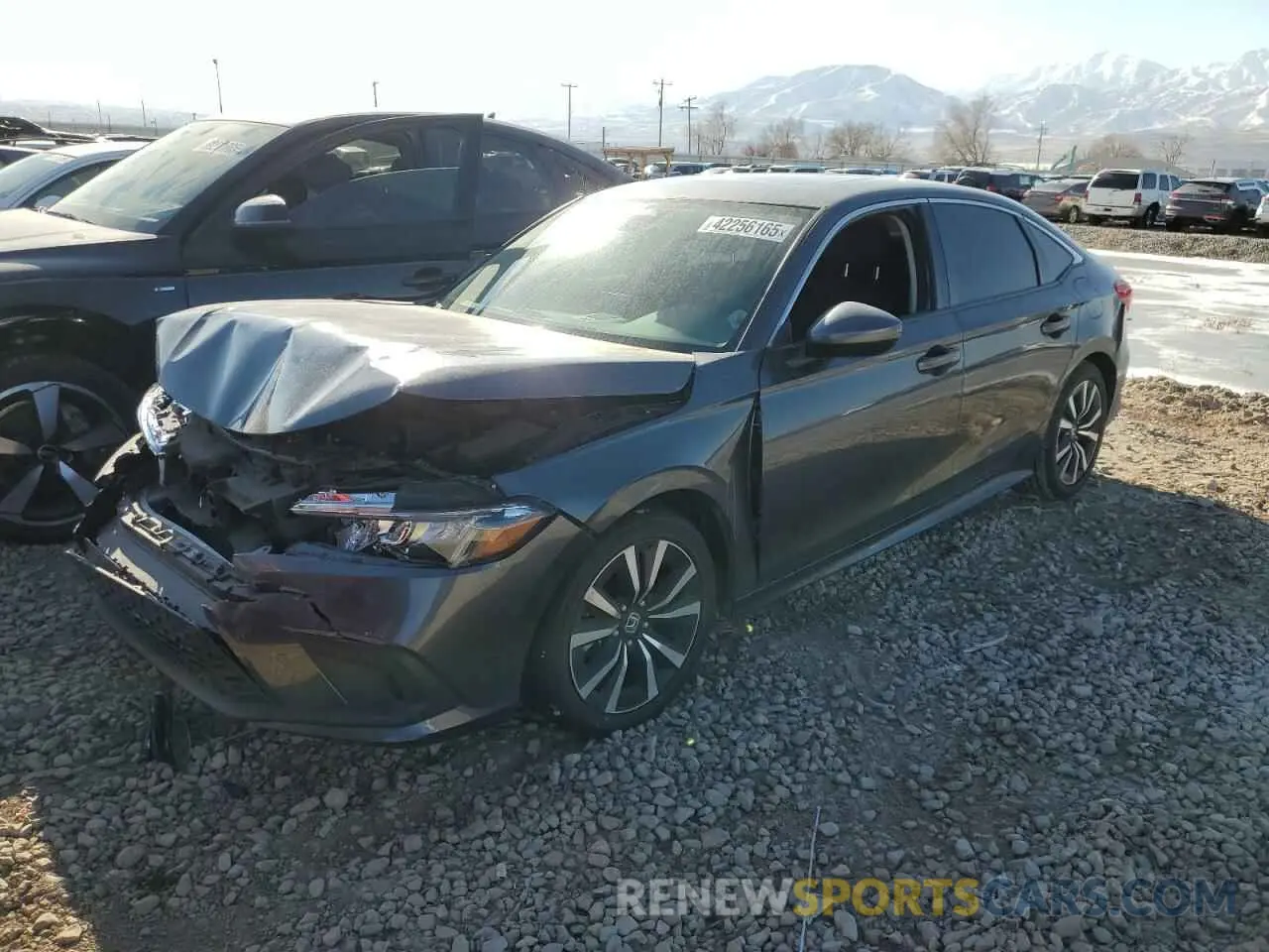 1 fotografías del automóvil dañado JHMFE1F78NX006969 HONDA CIVIC 2022