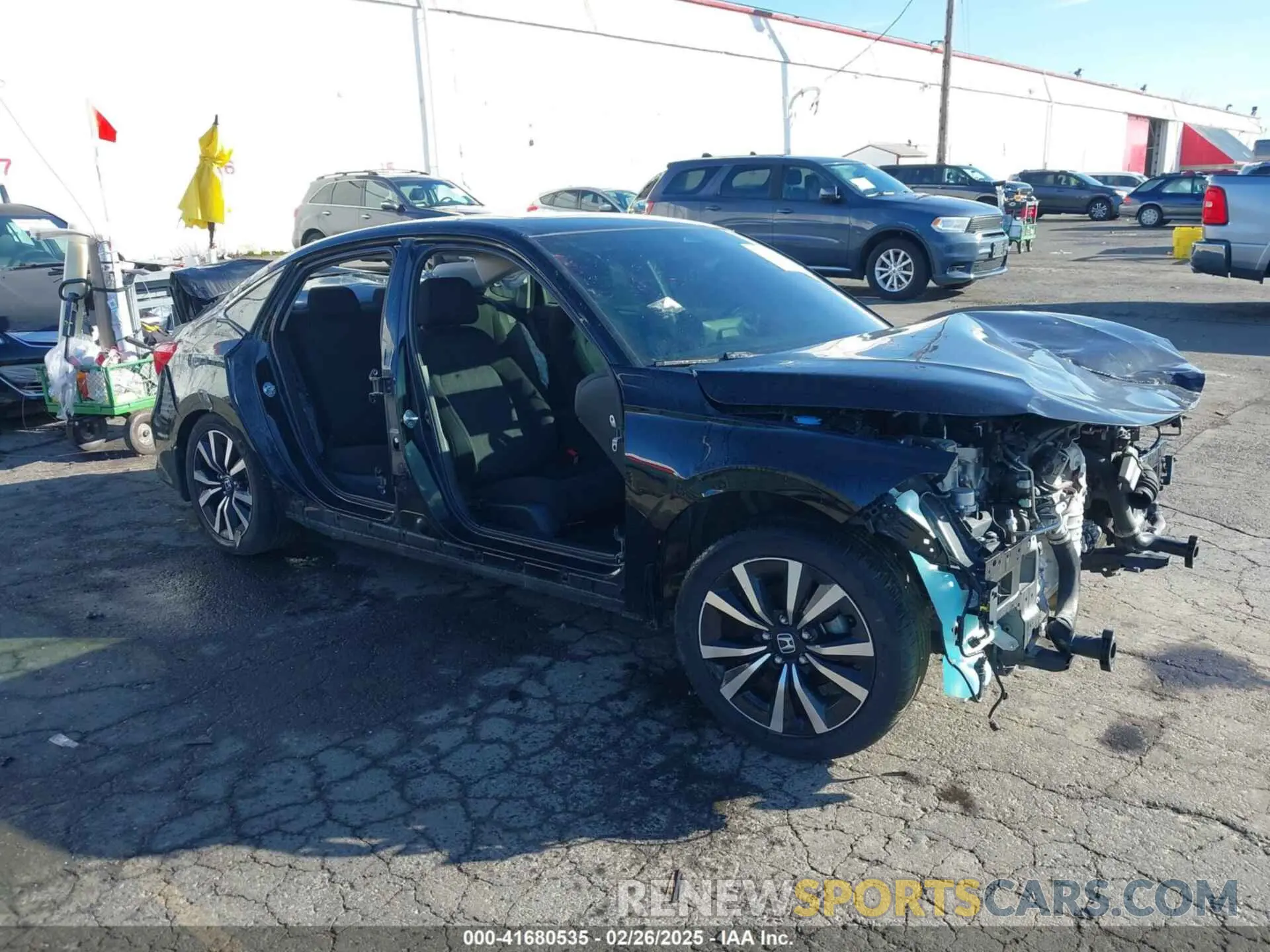 1 fotografías del automóvil dañado JHMFE1F79NX005393 HONDA CIVIC 2022