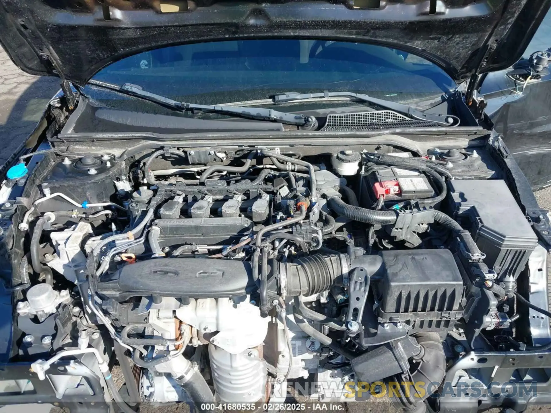 10 fotografías del automóvil dañado JHMFE1F79NX005393 HONDA CIVIC 2022