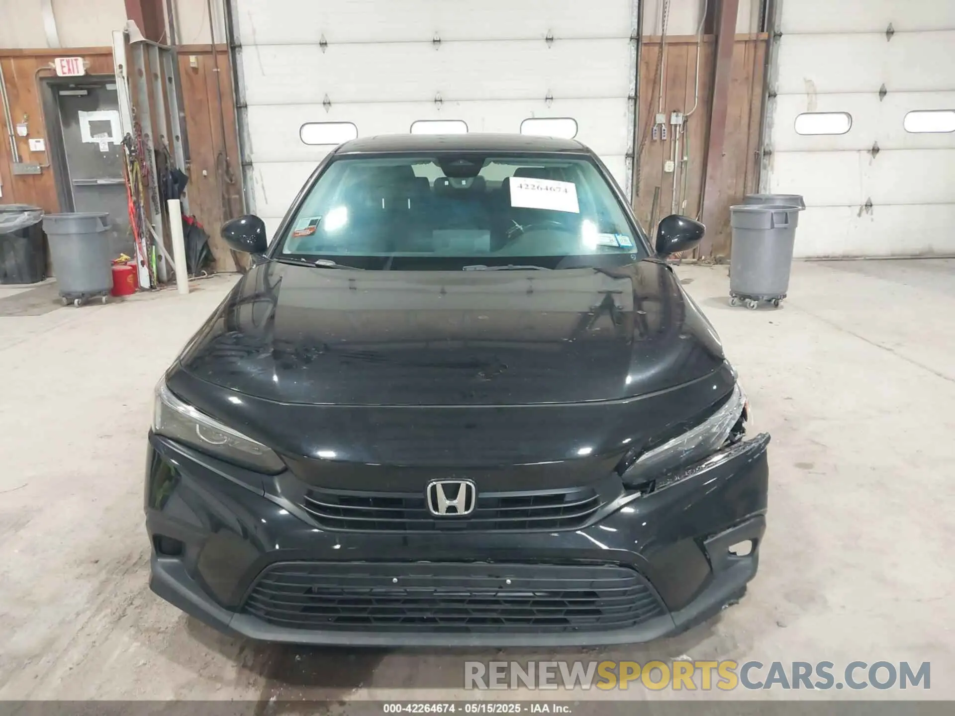 12 fotografías del automóvil dañado JHMFE1F79NX010271 HONDA CIVIC 2022
