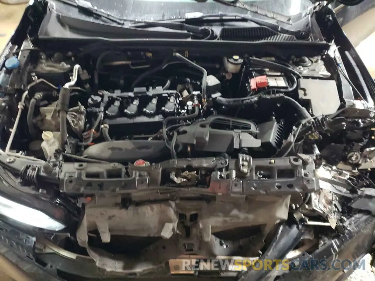 11 fotografías del automóvil dañado JHMFE1F7XNX003992 HONDA CIVIC 2022
