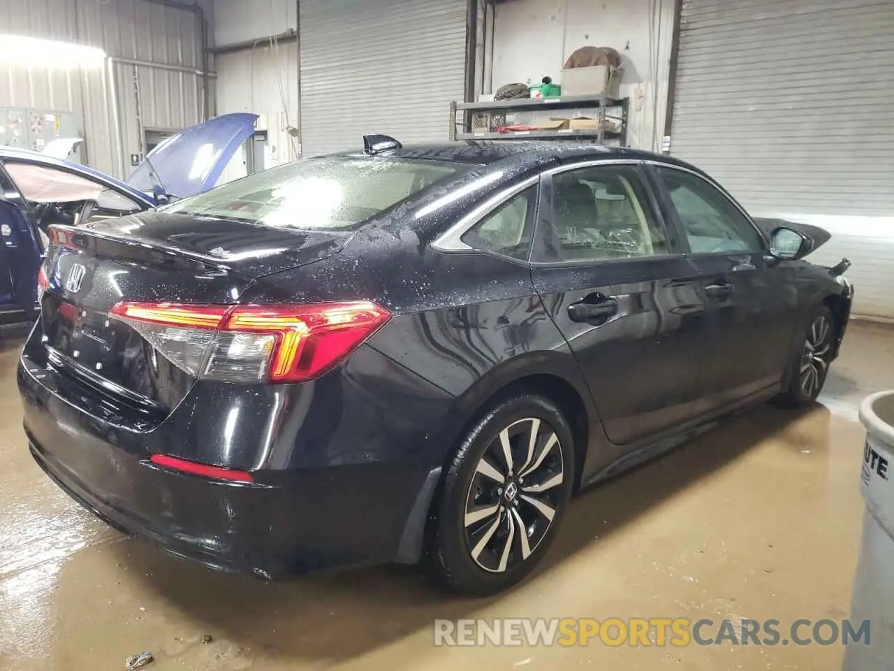 3 fotografías del automóvil dañado JHMFE1F7XNX003992 HONDA CIVIC 2022