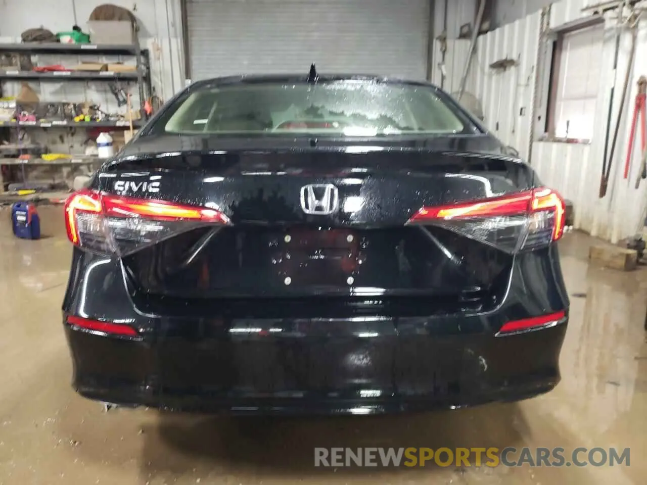 6 fotografías del automóvil dañado JHMFE1F7XNX003992 HONDA CIVIC 2022