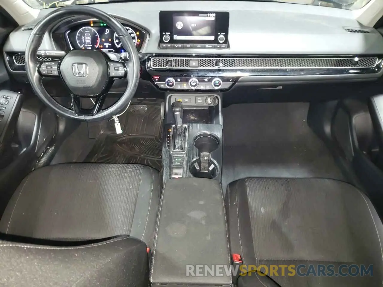 8 fotografías del automóvil dañado JHMFE1F7XNX003992 HONDA CIVIC 2022