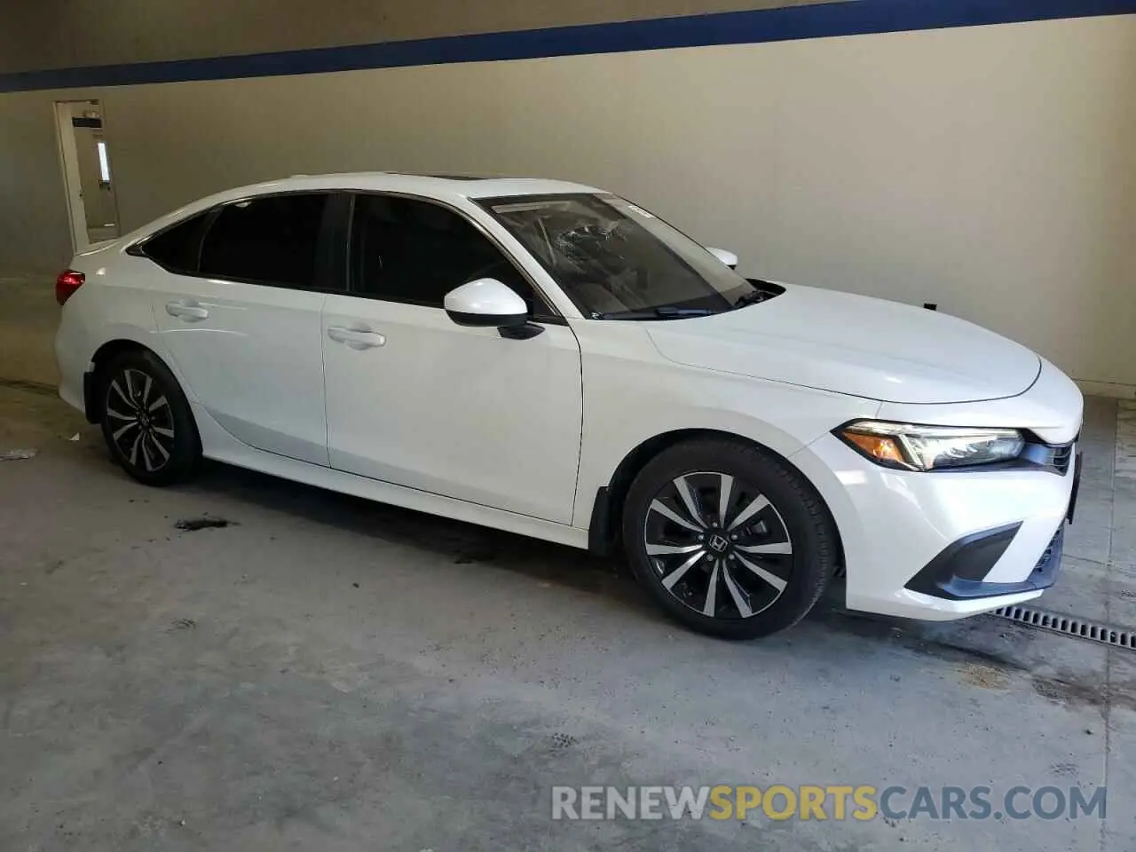 4 fotografías del automóvil dañado JHMFE1F7XNX004186 HONDA CIVIC 2022
