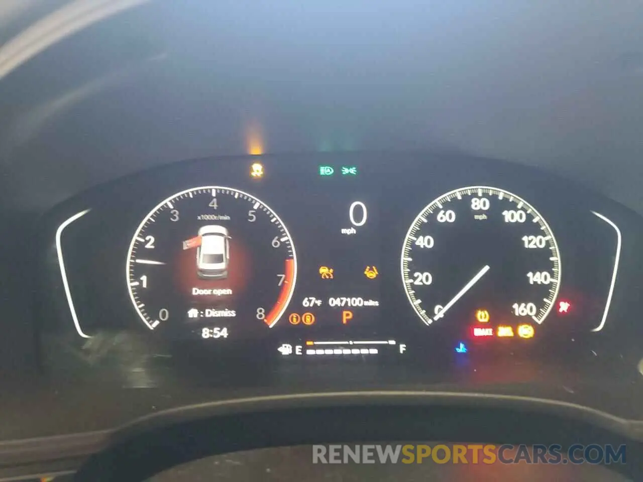 9 fotografías del automóvil dañado JHMFE1F7XNX004186 HONDA CIVIC 2022