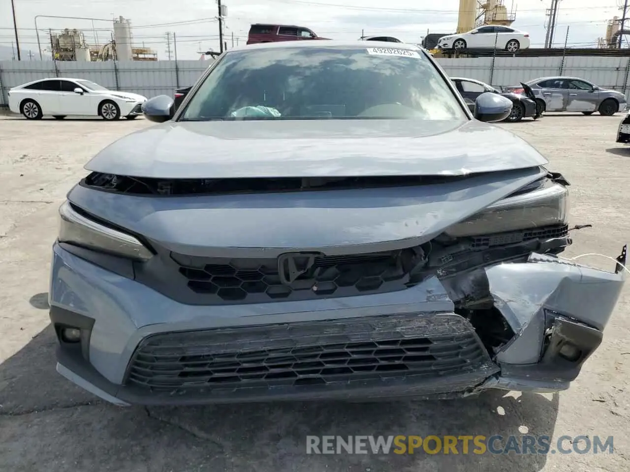 5 fotografías del automóvil dañado 19XFL1G81PE012579 HONDA CIVIC 2023