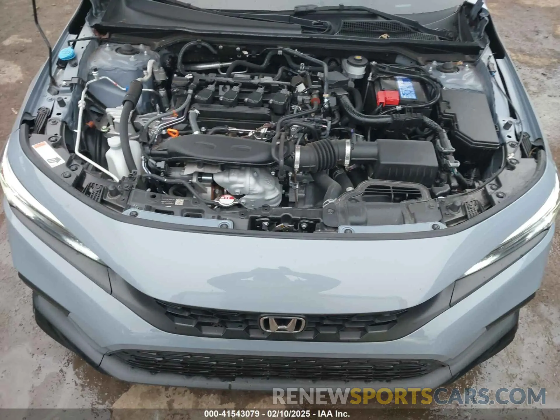 10 fotografías del automóvil dañado 19XFL1G84PE005982 HONDA CIVIC 2023