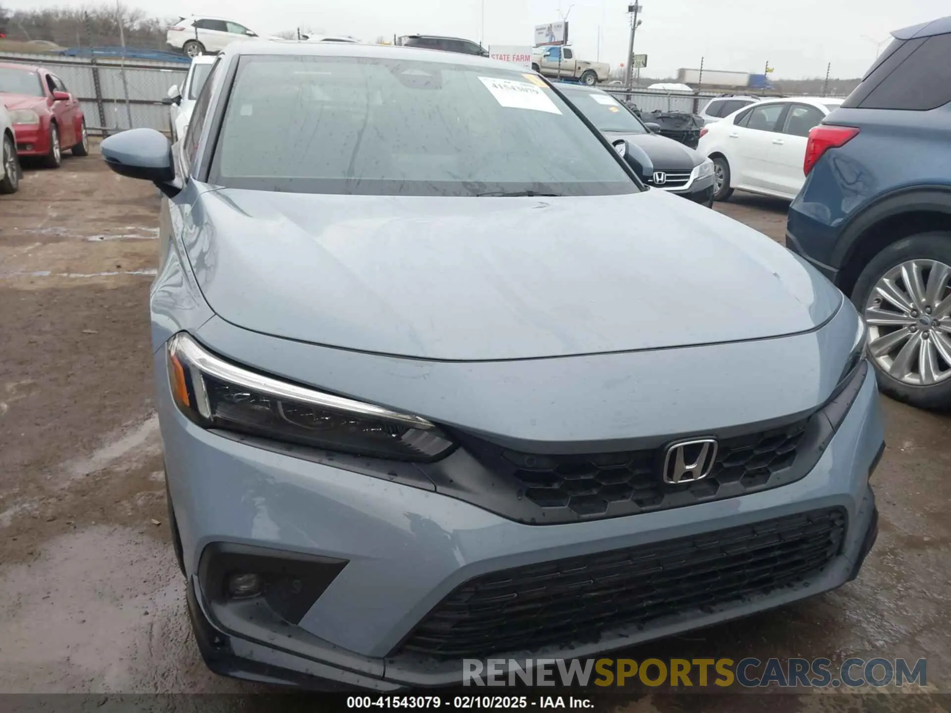 12 fotografías del automóvil dañado 19XFL1G84PE005982 HONDA CIVIC 2023