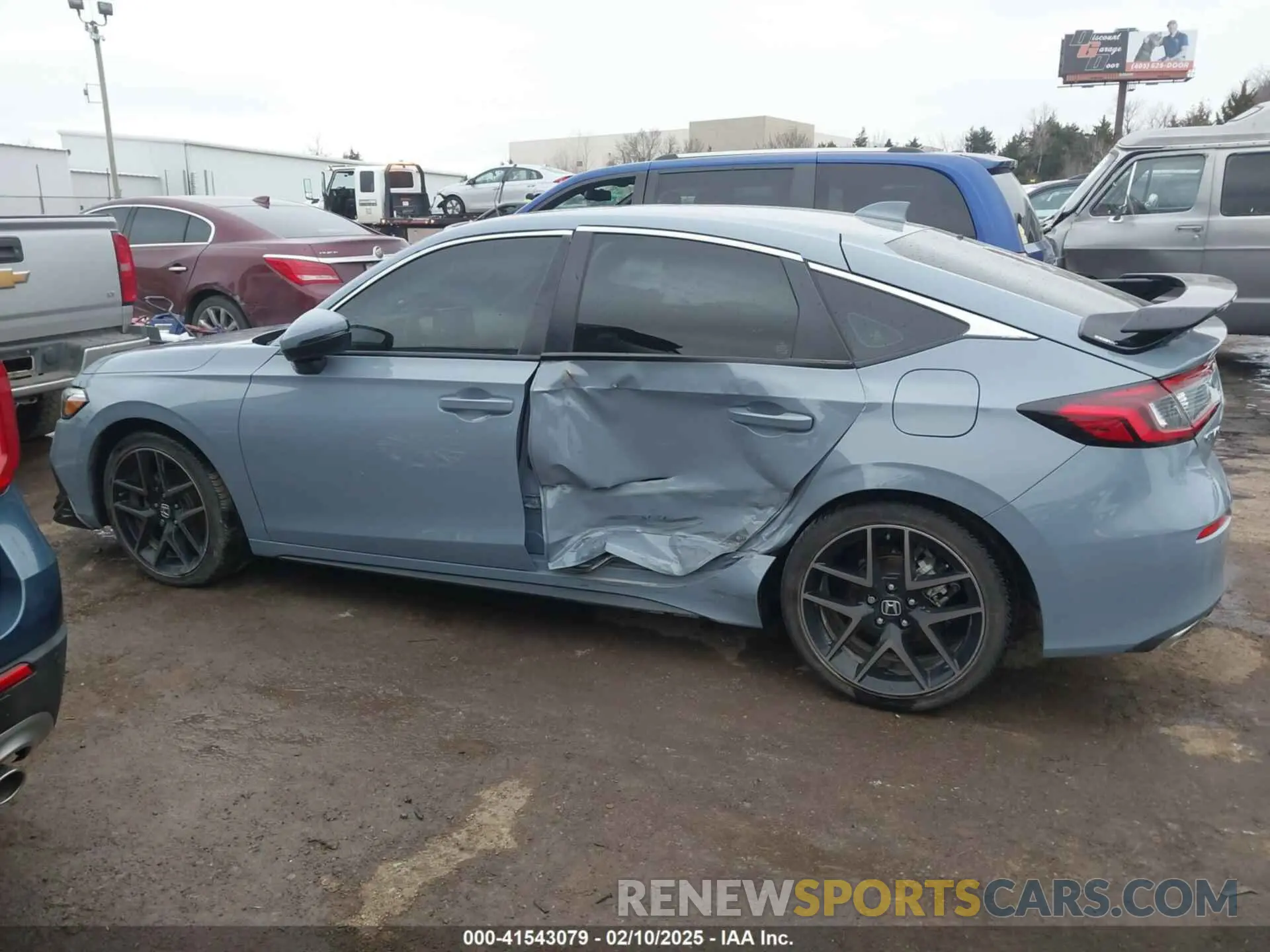 14 fotografías del automóvil dañado 19XFL1G84PE005982 HONDA CIVIC 2023