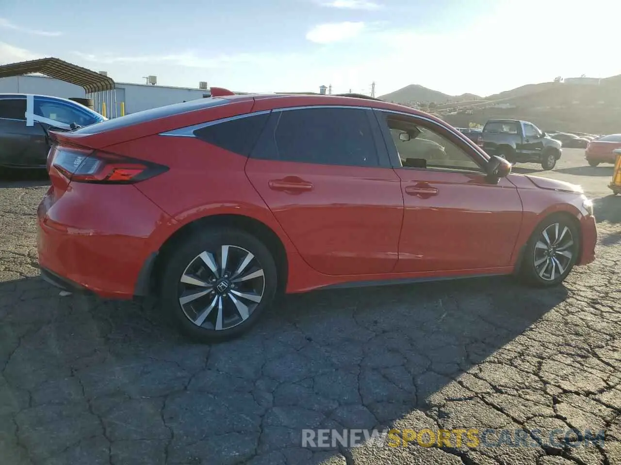 3 fotografías del automóvil dañado 19XFL1H72PE016307 HONDA CIVIC 2023