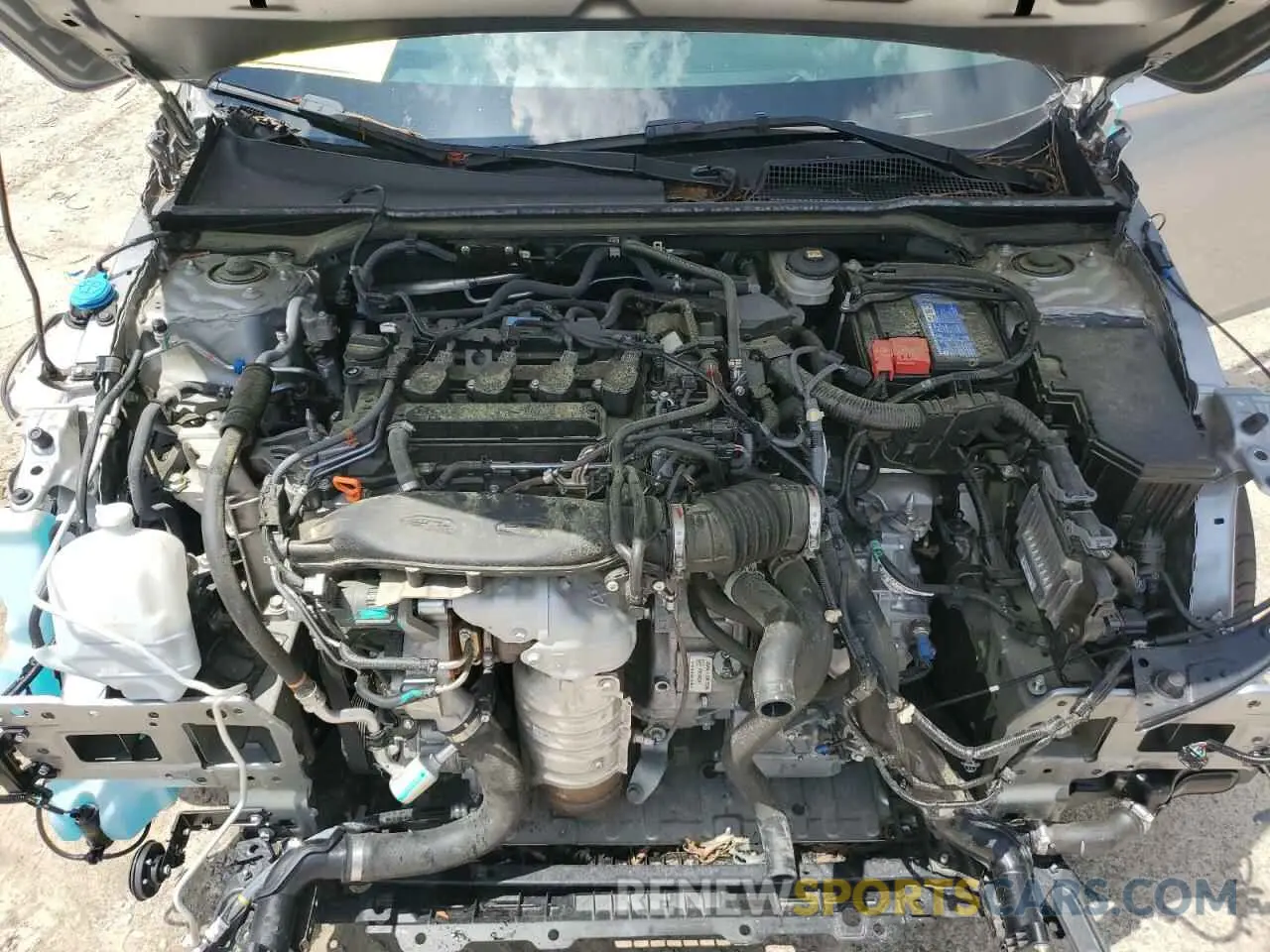 11 fotografías del automóvil dañado 19XFL1H73PE000732 HONDA CIVIC 2023