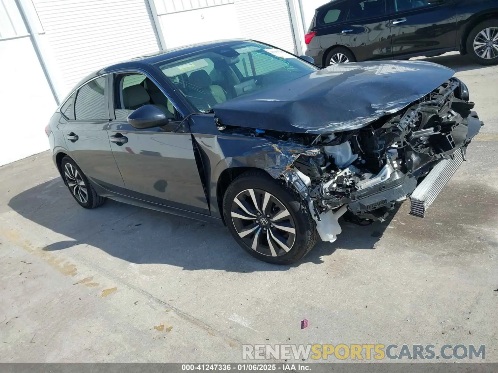 14 fotografías del automóvil dañado 19XFL1H73PE015263 HONDA CIVIC 2023