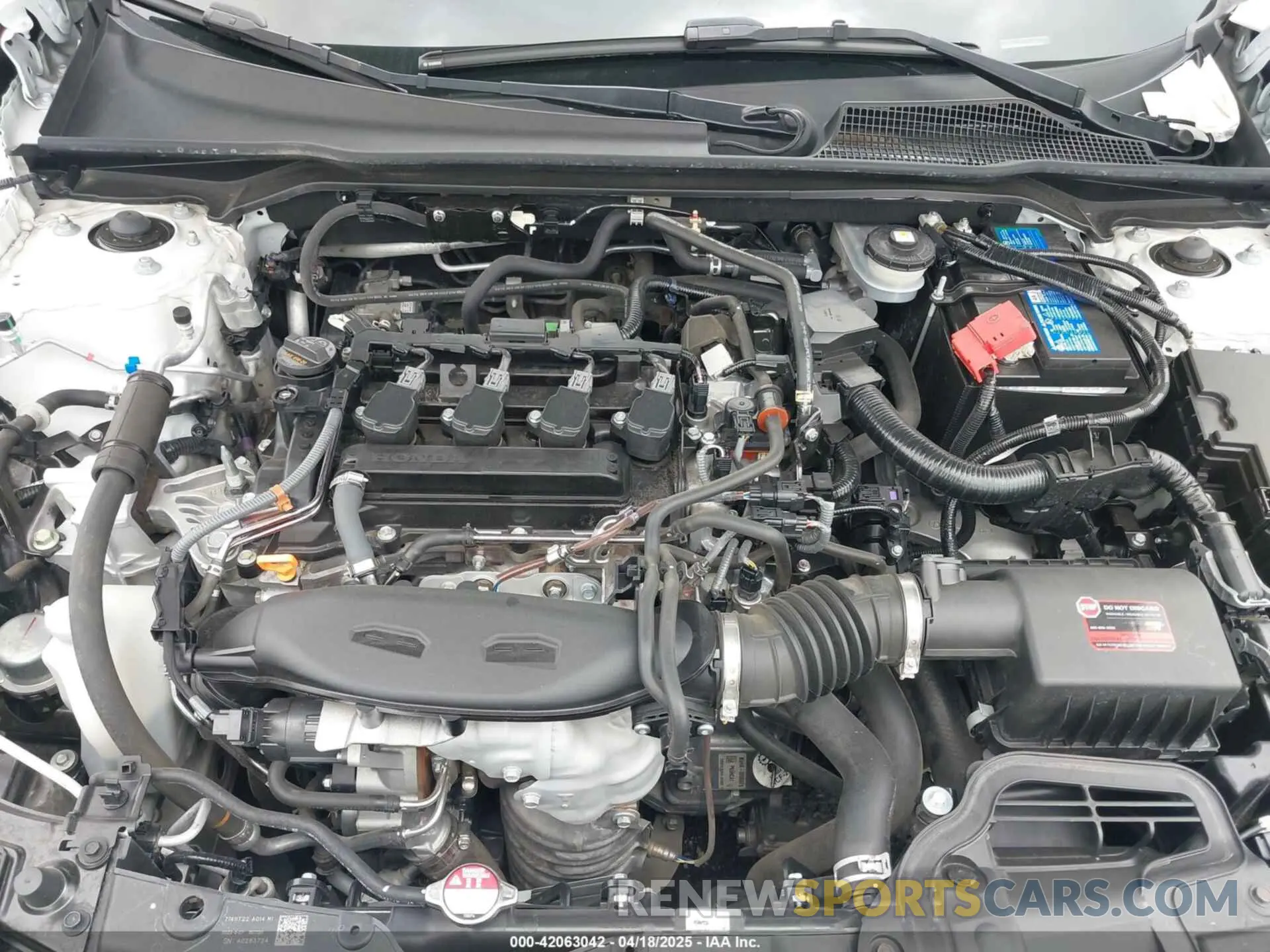 10 fotografías del automóvil dañado 19XFL1H74PE000657 HONDA CIVIC 2023